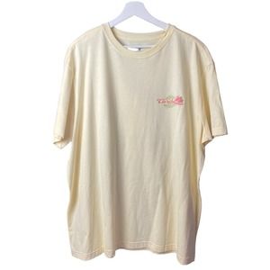 NEW Caribbean Men's  Light  Coral Locally Grown Island Blooms T-Shirt Size XL